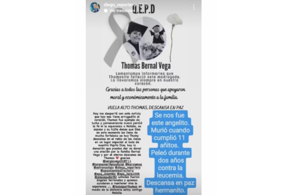 El periodista del programa investigativo de Caracol Televisión expresó su tristeza a través de las redes sociales. Esto pasó.