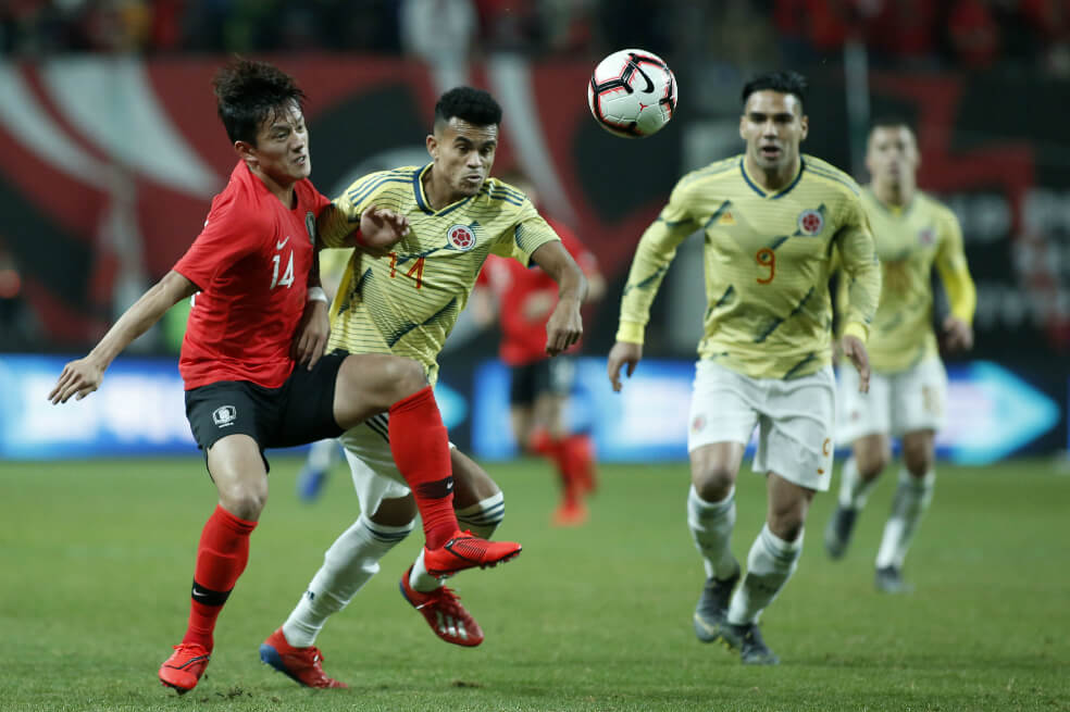 Corea del Sur derrotó a Colombia en lo que fue la primera caída en la era de Queiroz