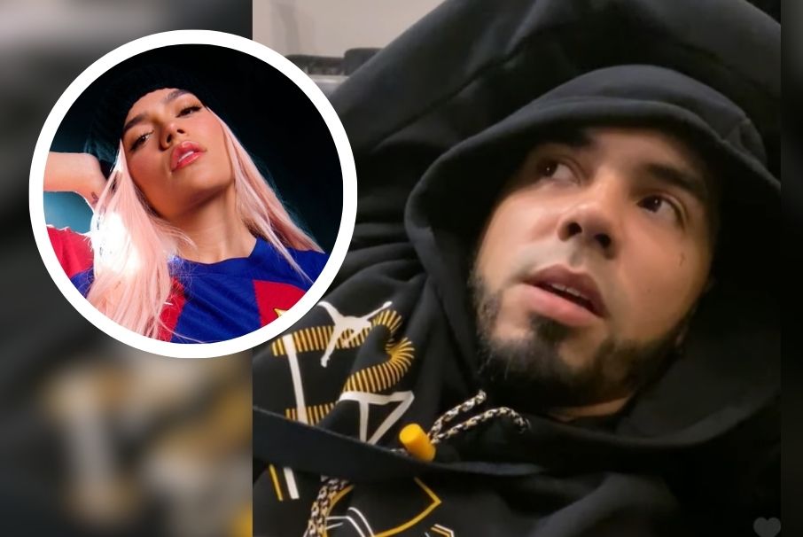 ¡No disimuló nada! Así reaccionó Anuel, ex de Karol G, cuando le preguntaron por ella