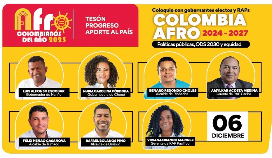Este miércoles se realizará el Coloquio afro sobre políticas públicas y ODS 2030