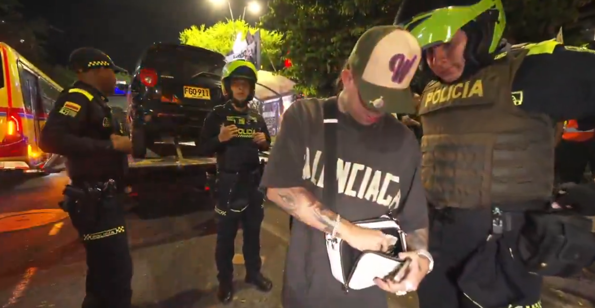 Policía frenó fiesta que hizo Westcol en chiva rumbera, en Medellín