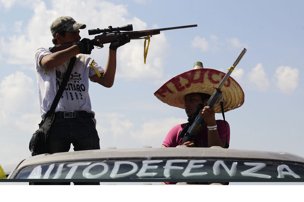 Michoacán, la guerra con autodefensas