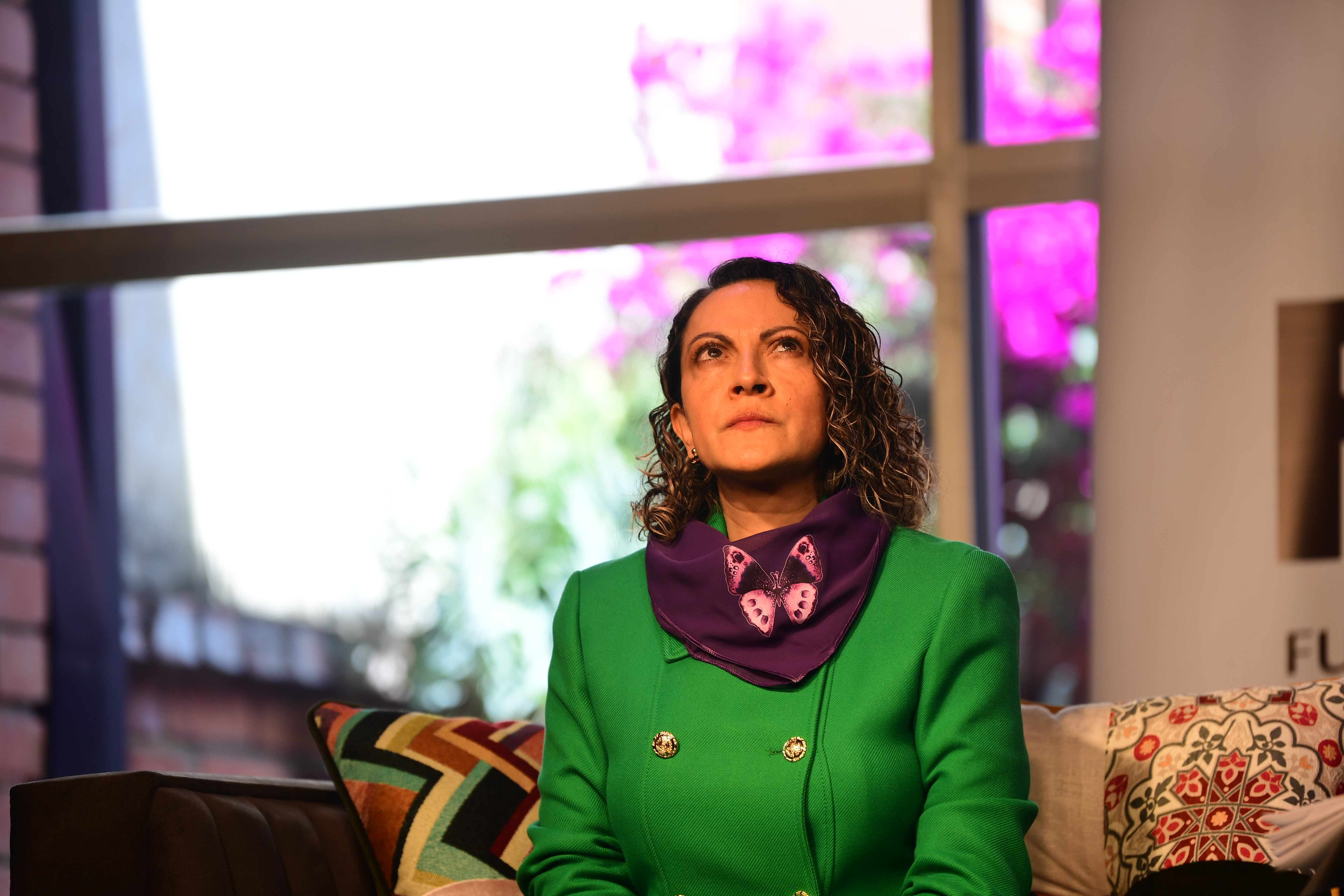 Periodista, escritora y activista colombiana contra la violencia de género