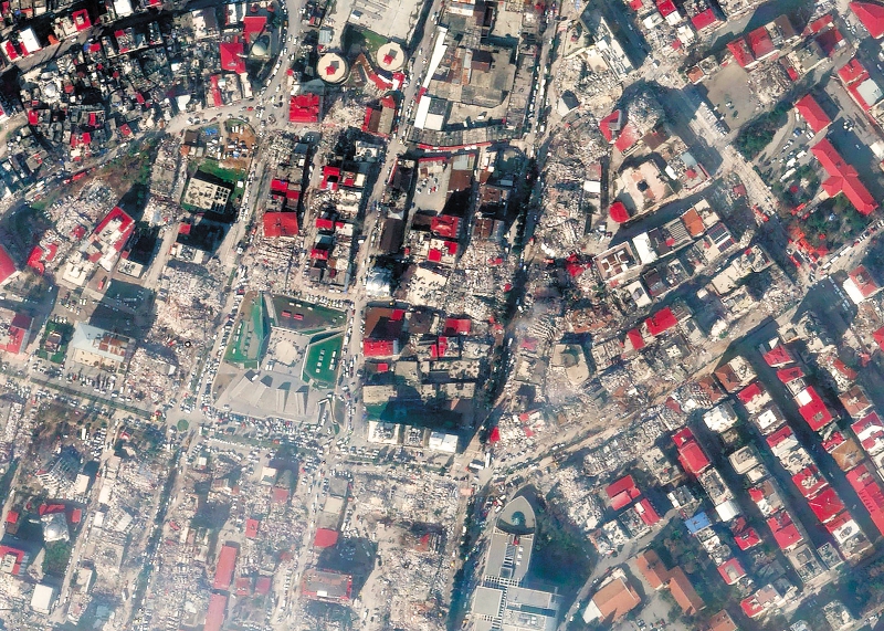 Terremoto en Turquía y Siria: la tecnología satelital al servicio de la vida