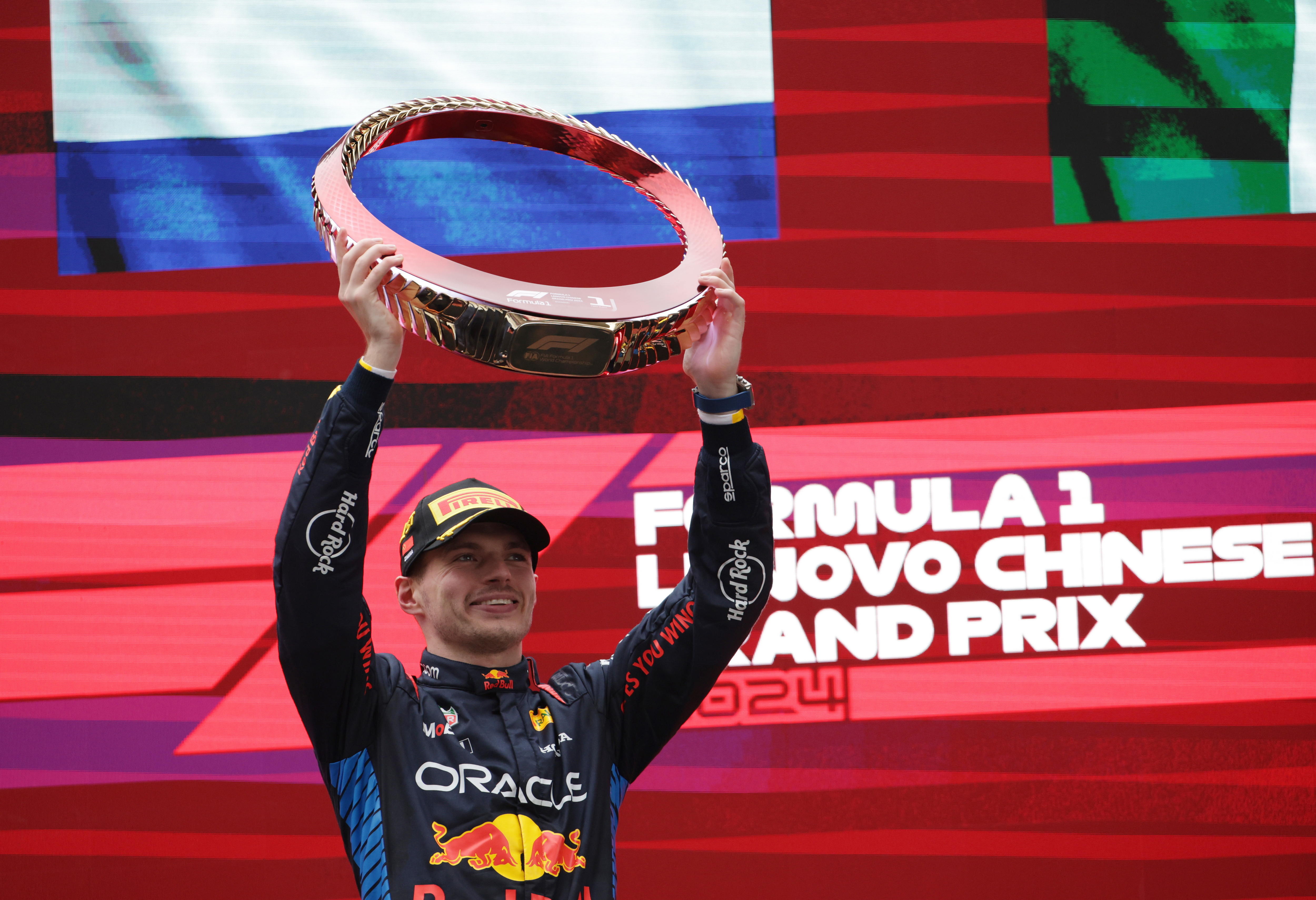 Imparable: Max Verstappen gana en el regreso de la Fórmula 1 a China