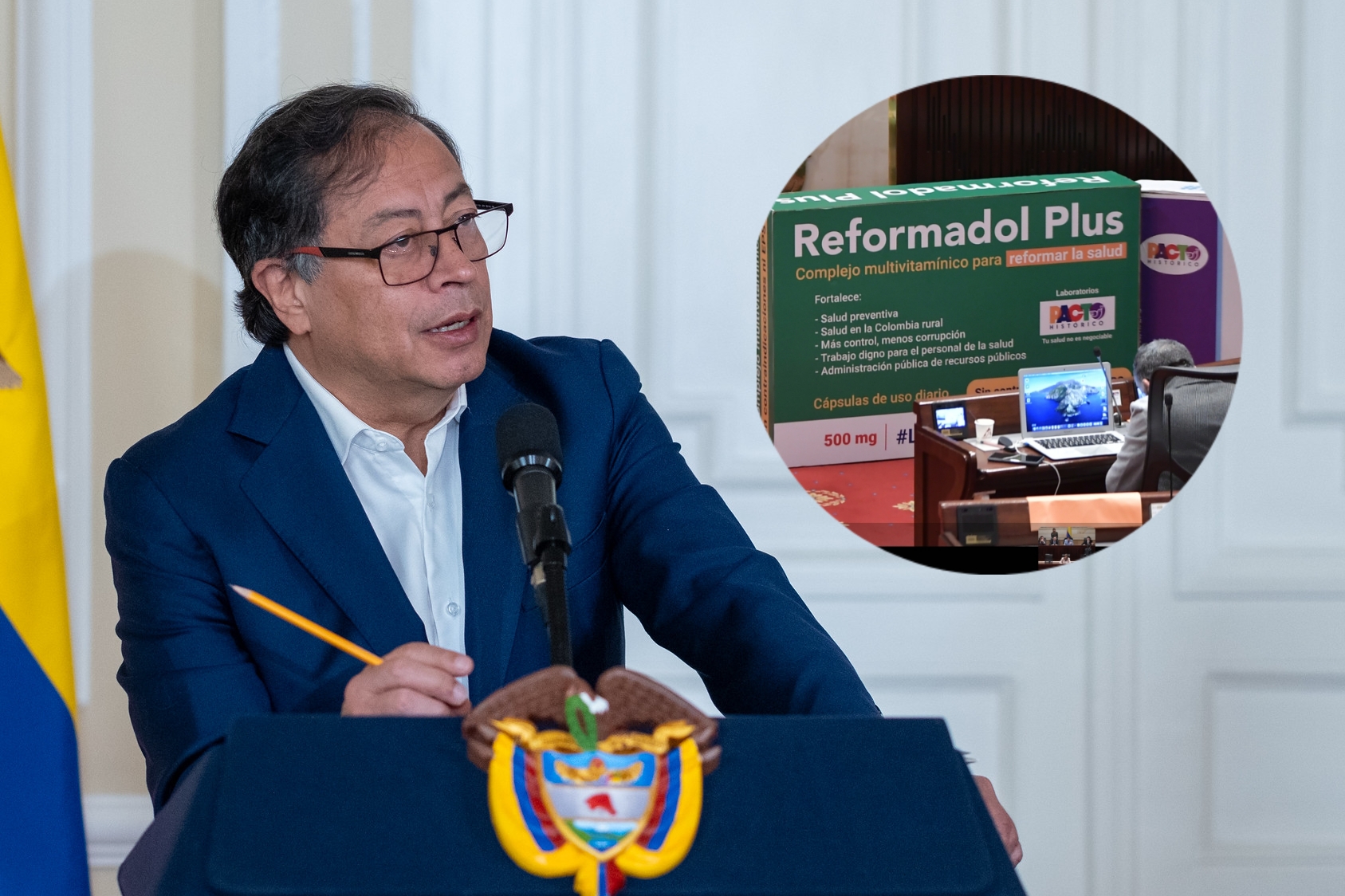 “Un partido de gobierno cogobierna”: Petro por polémica entre verdes y Minsalud