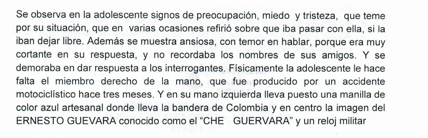 El congresista Roy Barreras entrega documentos sobre una desaparación de una menor de edad, luego de haber estado en manos del Ejército.
