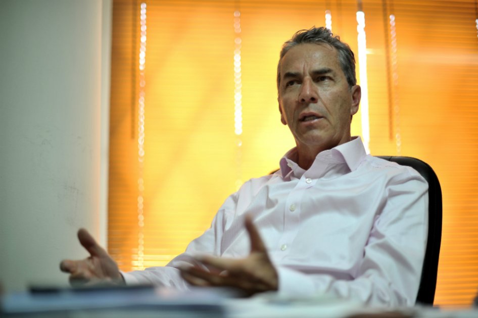 Gabriel Sánchez, presidente de la Federación Colombiana de Tenis. / Óscar Pérez