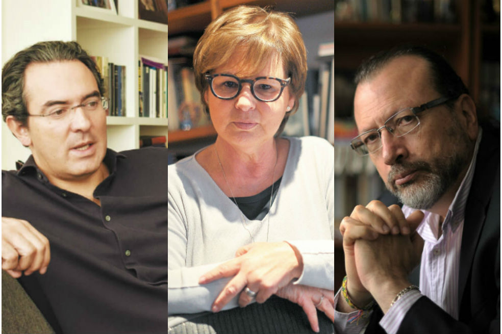 Juan Gabriel Vásquez, Piedad Bonnett y William Ospina son los finalistas del Premio Biblioteca de Narrativa Colombiana
