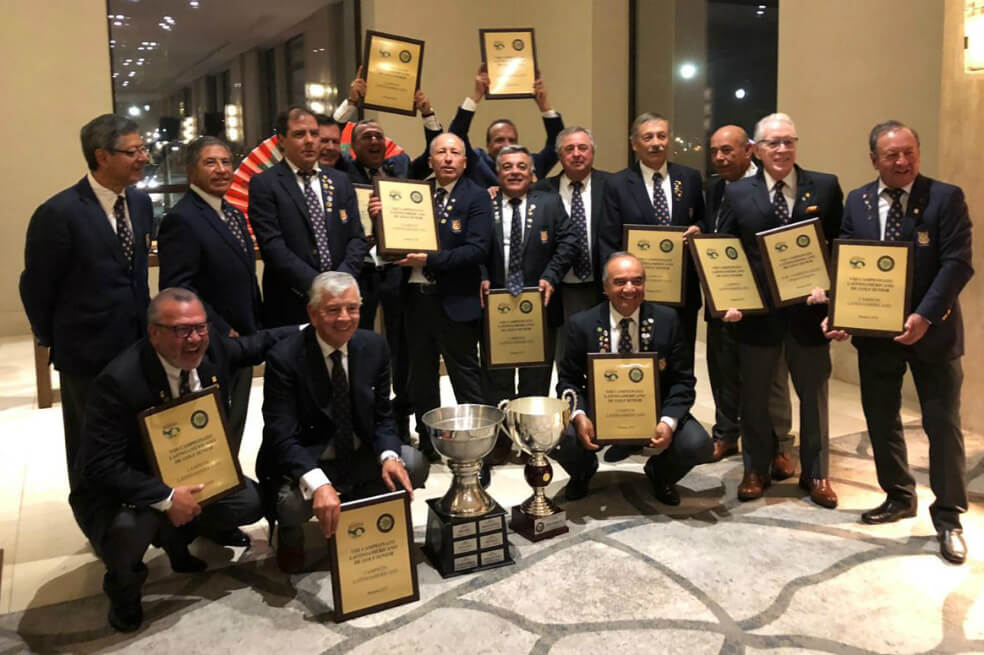 Colombia quedó campeón del Latinoamericano de golf senior