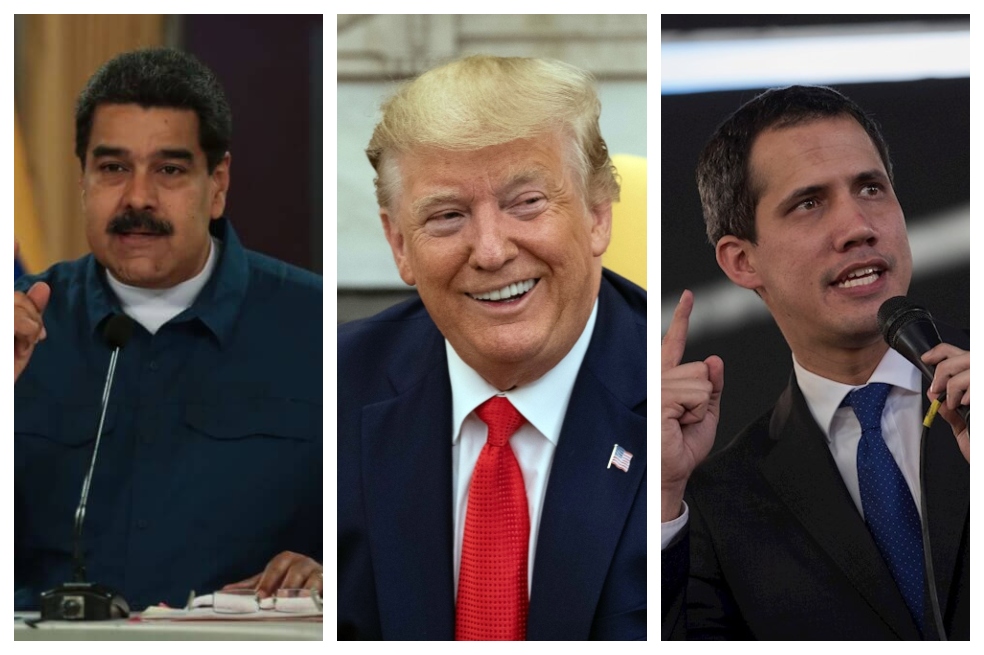 Trump, entre un posible diálogo con Maduro y la confianza parcial en Juan Guaidó