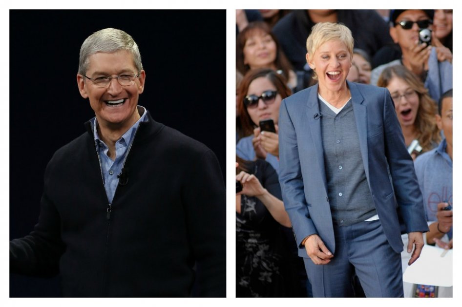 Tim Cook desplaza a Ellen DeGeneres en la comunidad gay