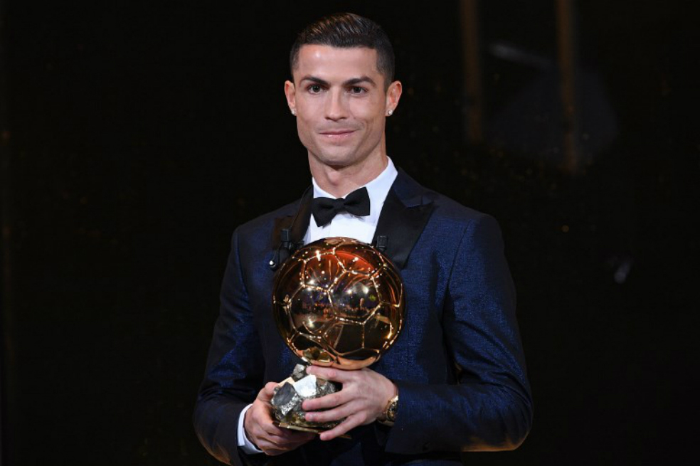 Cristiano Ronaldo gana su quinto Balón de Oro