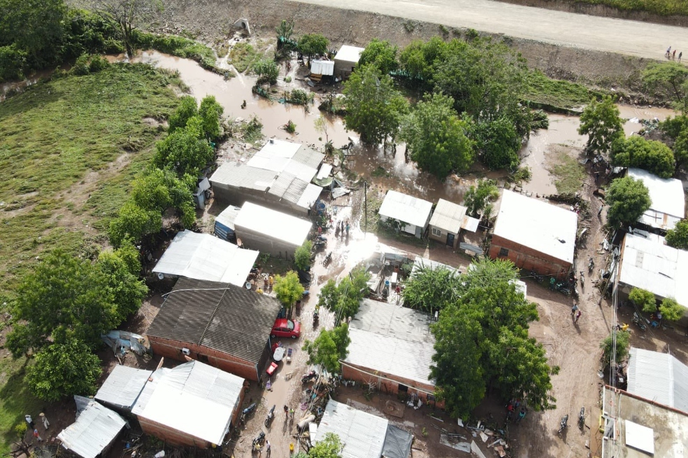 Más de 4.500 familias afectadas y un menor muerto por fuertes lluvias en Cesar