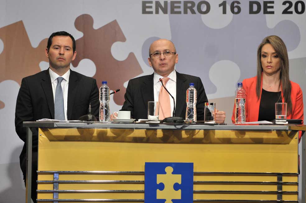 El agitado discurso de Montealegre