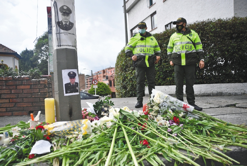 En dos días se registraron tres balaceras en el norte, centro y sur de la ciudad, que dejaron un saldo de cinco muertos, entre ellos Edwin Caro, patrullero de la Policía.