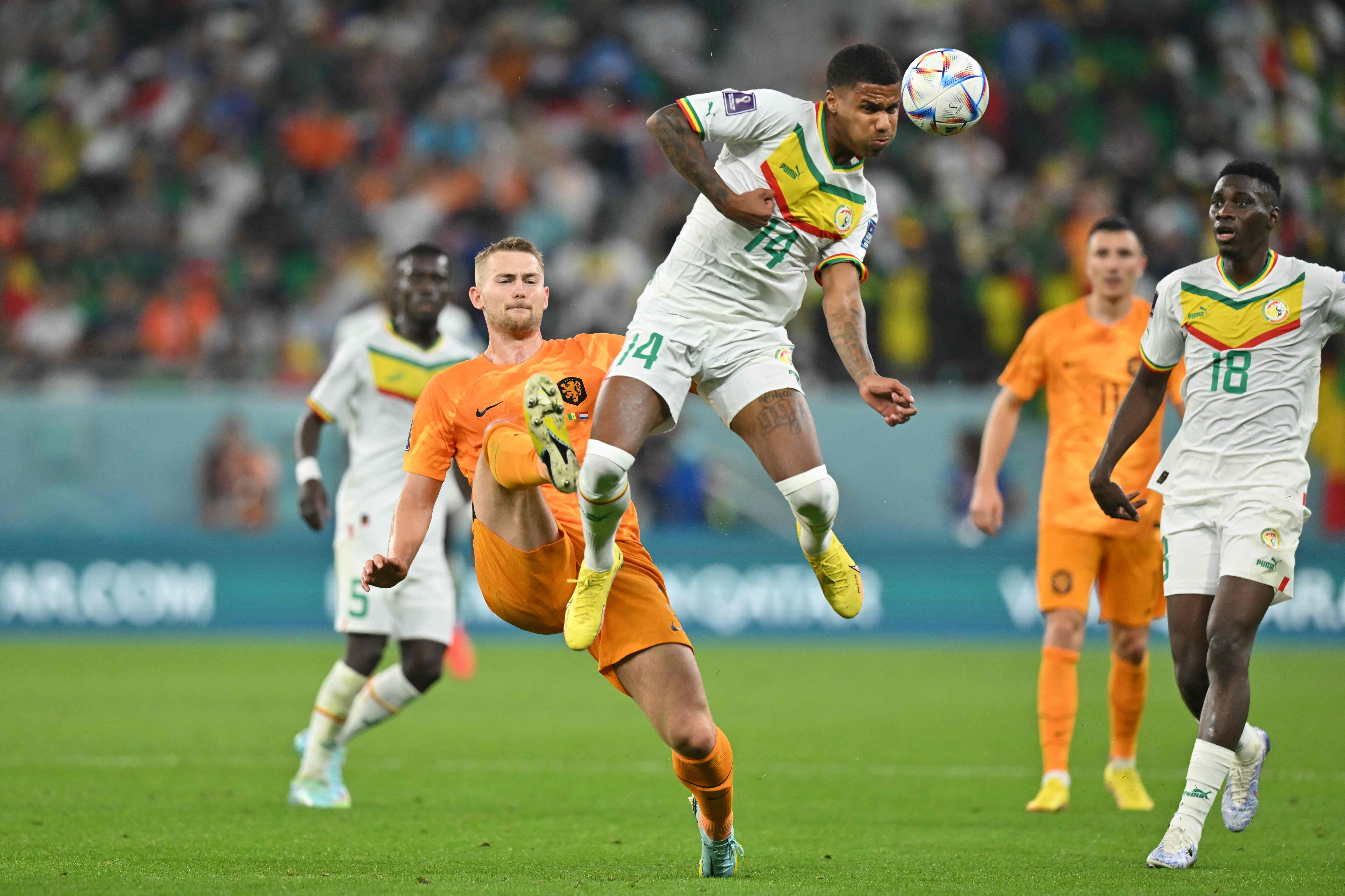 Países Bajos vs. Senegal, Mundial de Fútbol  Catar 2022