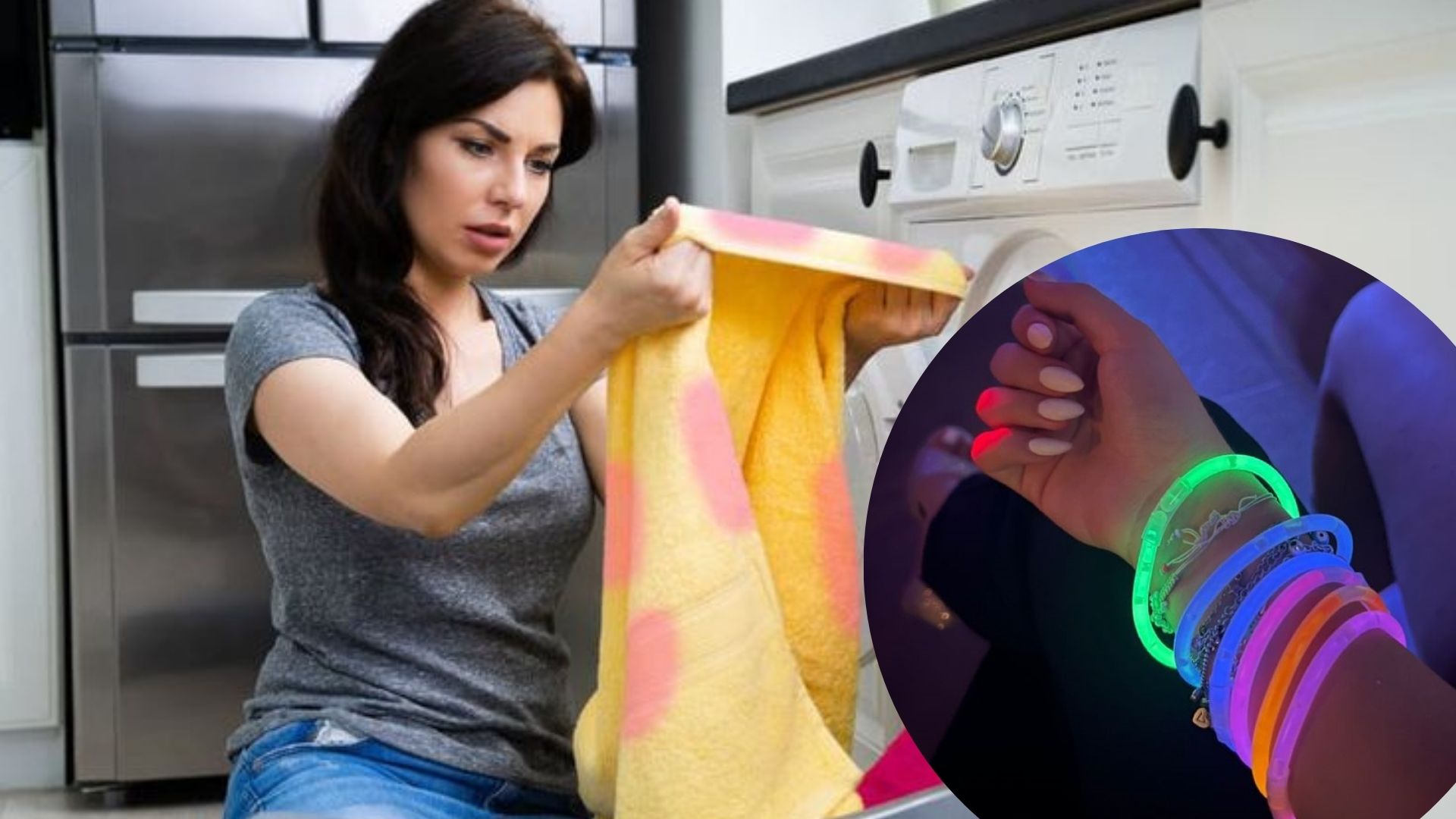 Truco para quitar las manchas de líquido fluorescente de la ropa y los zapatos