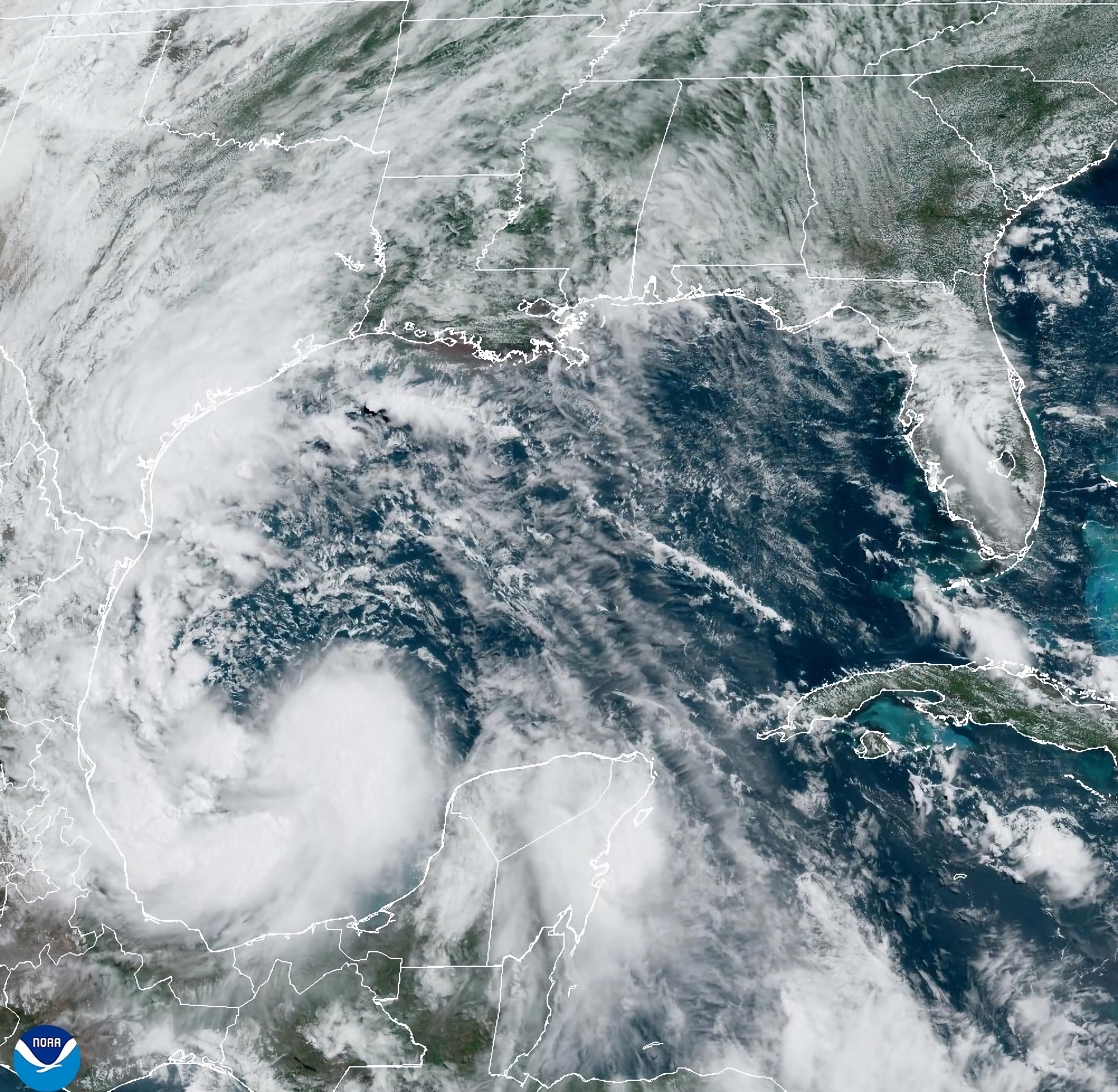 Ciclón tropical se formó en el Golfo de México, se trata del primero en el Atlántico en 2024