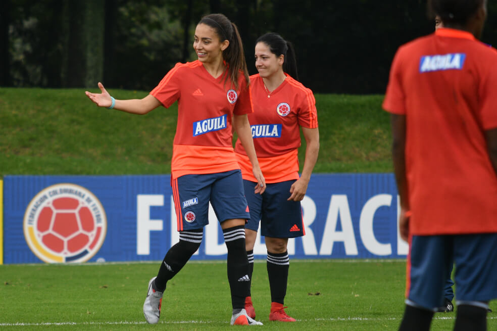 La selección femenina de Colombia ganó en su regreso
