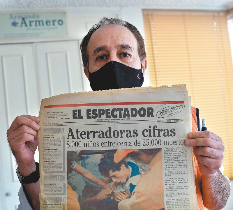 La imparable búsqueda de los niños de Armero, 35 años después