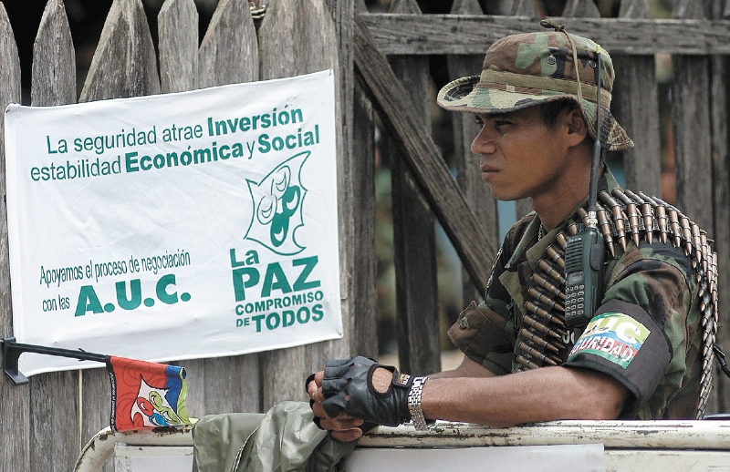 Las AUC tuvieron más de 31.000 hombres en 26 de los 32 departamentos del país. / Archivo El Espectador