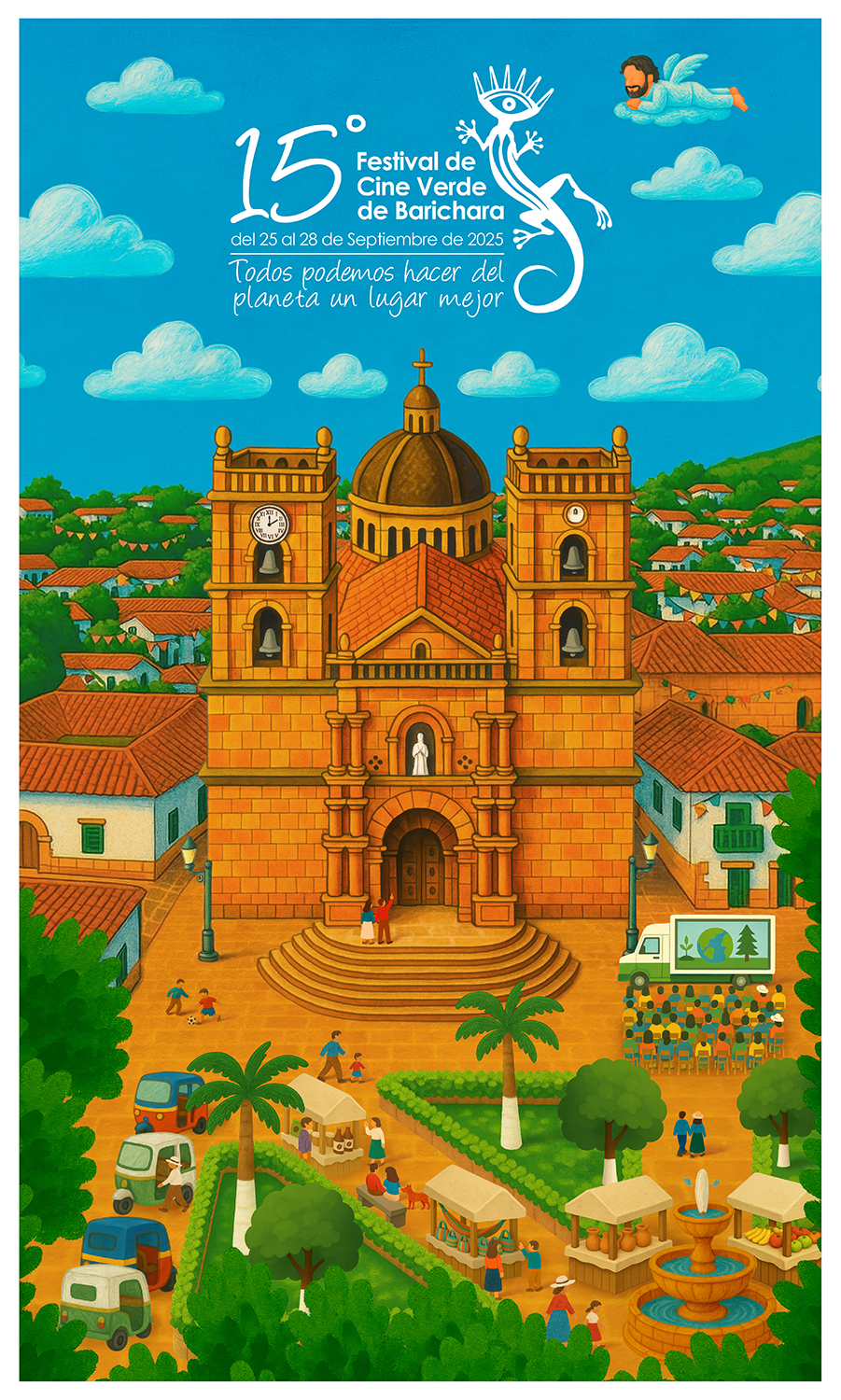 Se inició la edición número 15 del Festival de Cine Verde de Barichara
