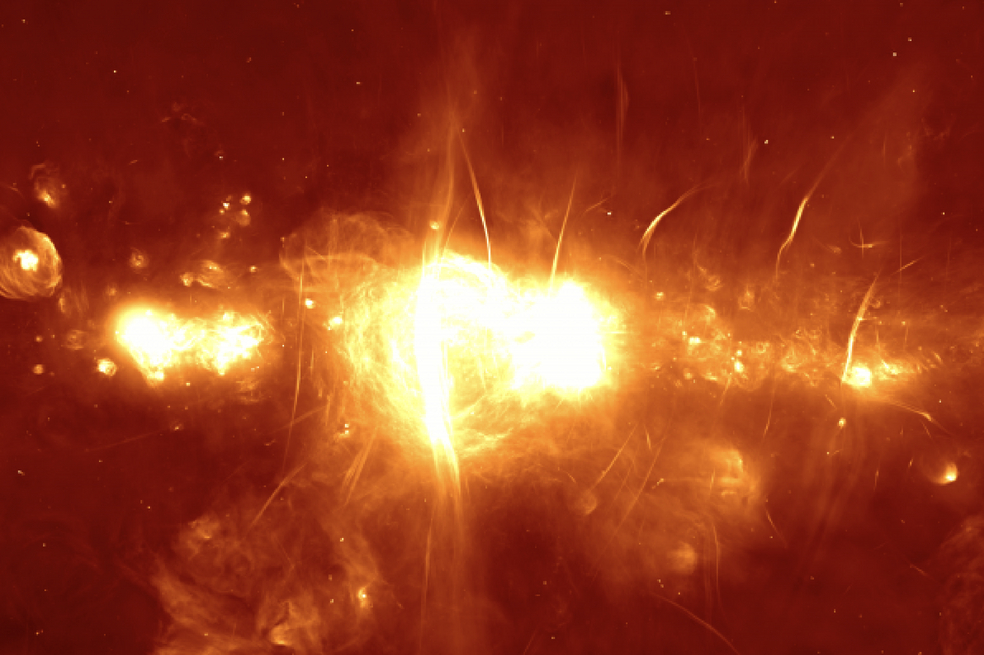 Científicos capturan la imagen más clara del centro de la Vía Láctea