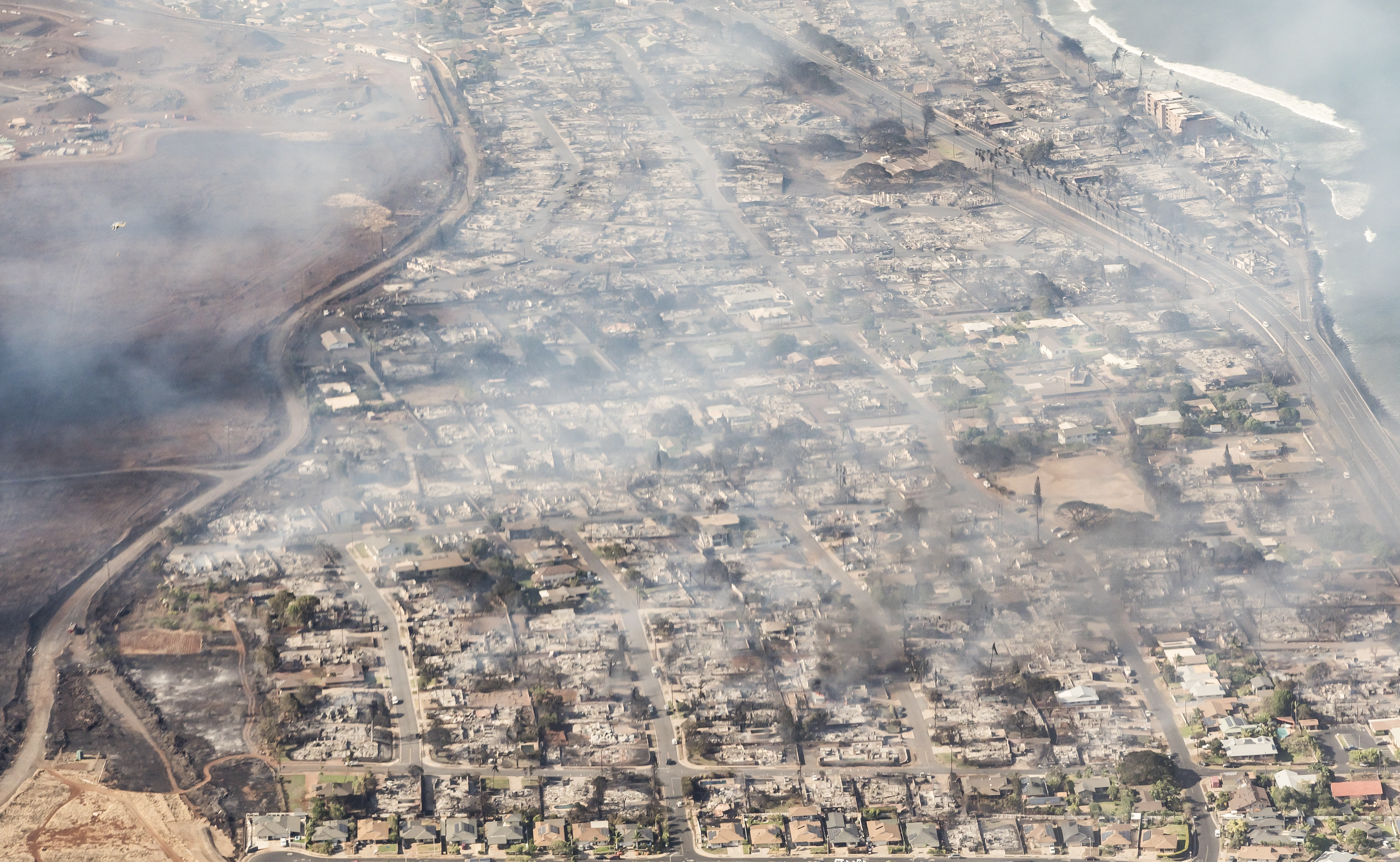 Al menos 36 muertos por incendios forestales en Hawái