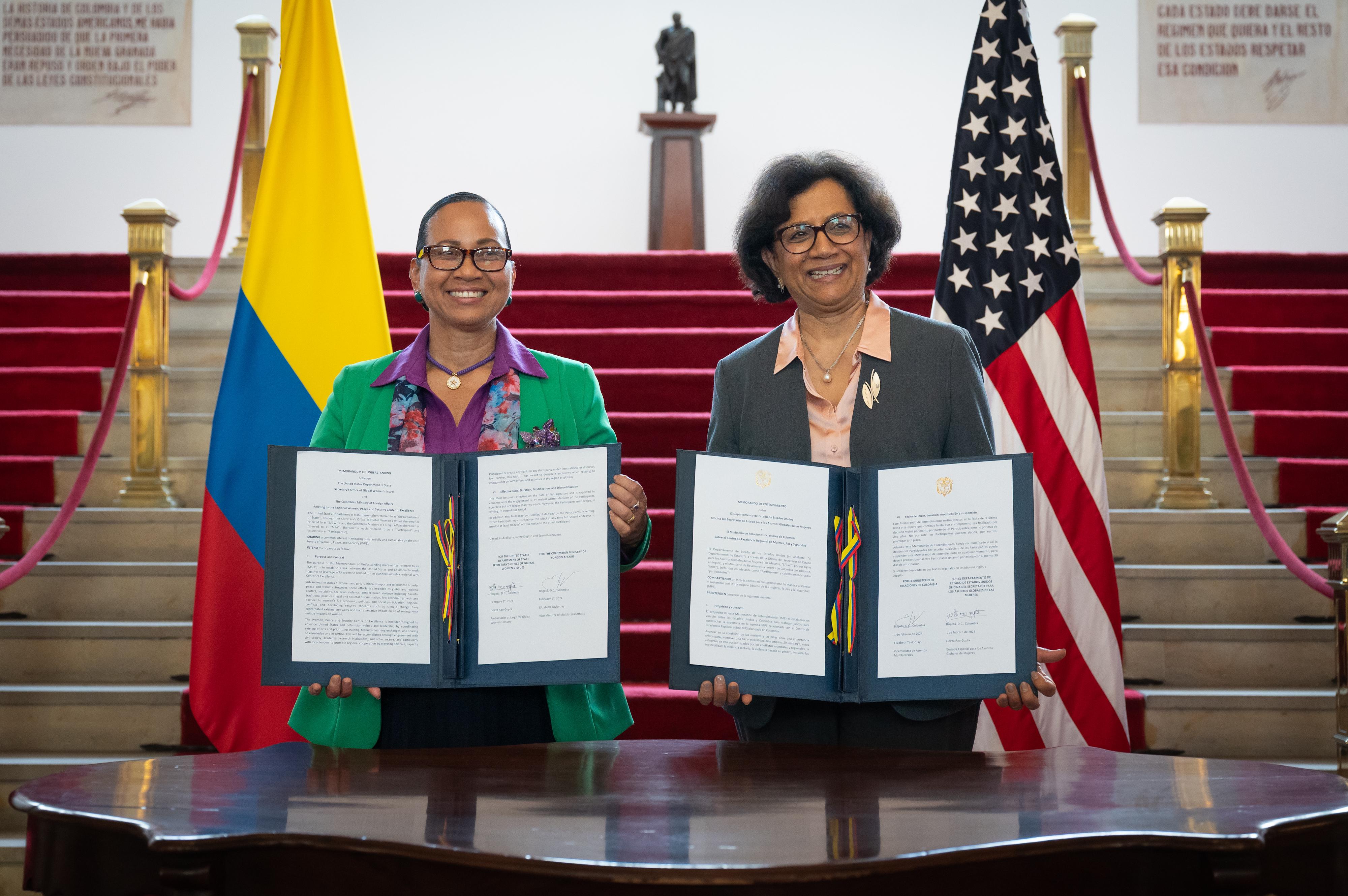 Colombia, sede en Latinoamérica para avanzar en Mujeres, Paz y Seguridad