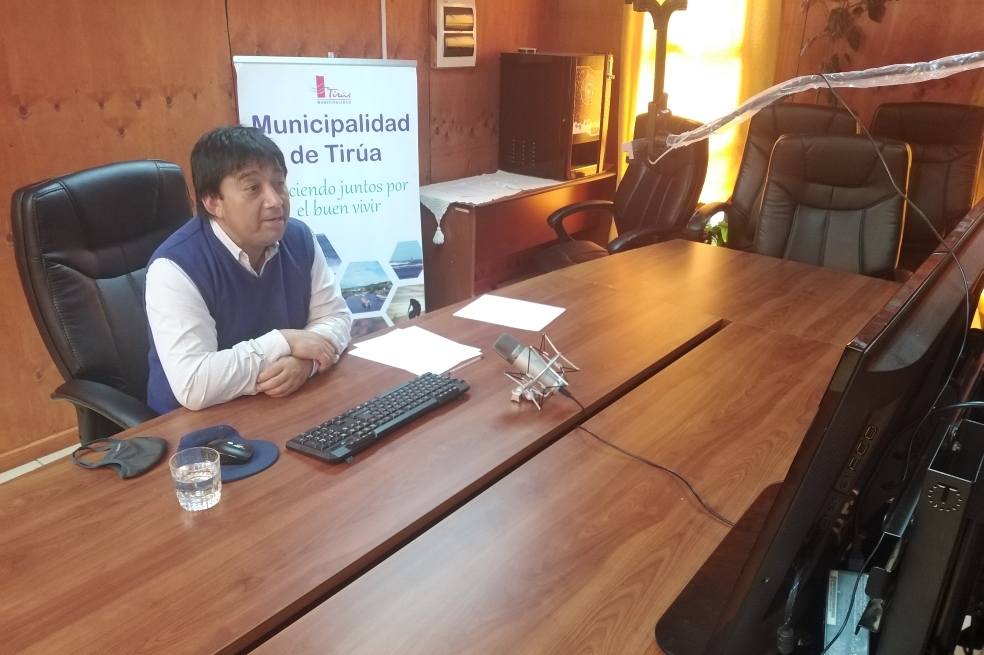 El alcalde de Tirúa (Chile), Adolfo Millabur, ha hecho una fuerte presión para que se reconozca a Chile como una nación plurinacional.
