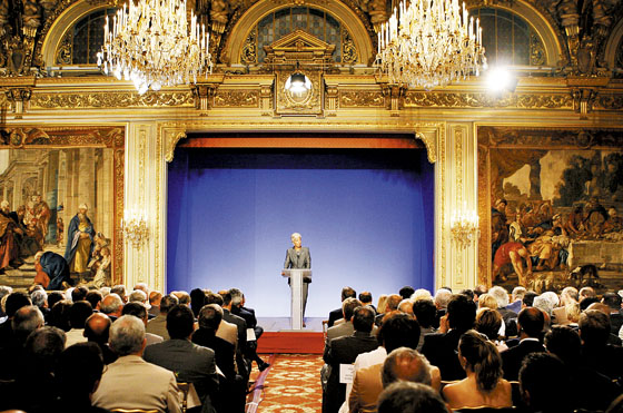 La directora del Fondo Monetario Internacional, Christine Lagarde, cree que un crecimiento de 3,6% para la economía mundial para 2014 es “decente”. / EFE