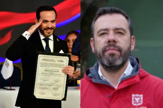 Primer encuentro oficial entre el presidente electo de la Espriella y el alcalde Galán