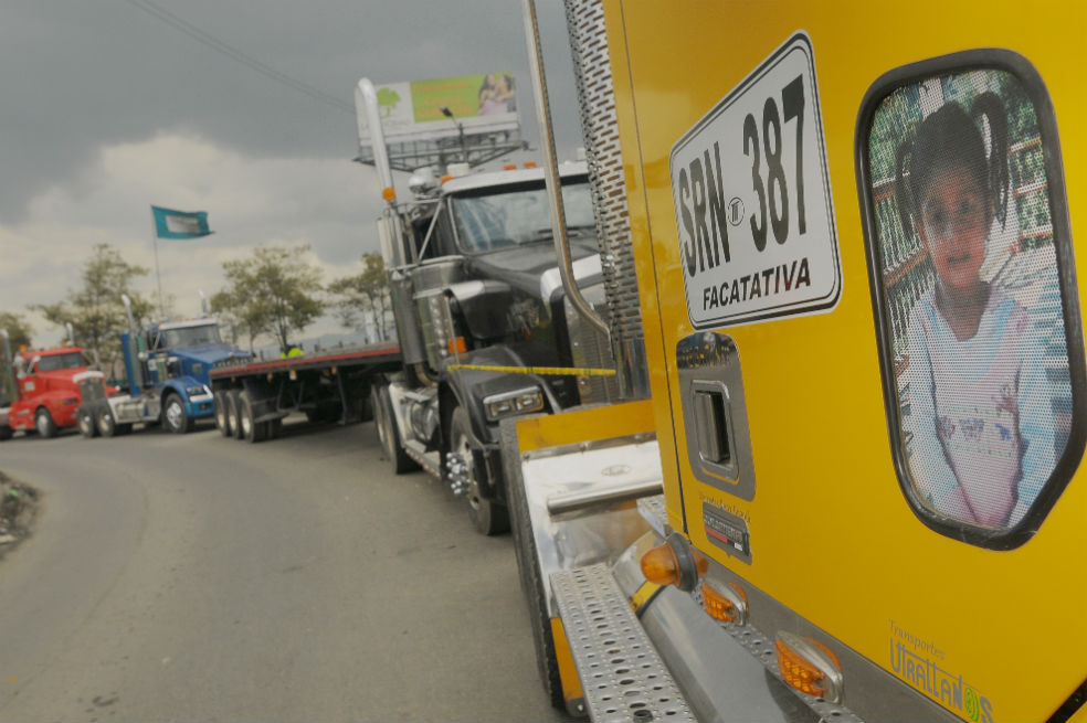 Camioneros se rebelan