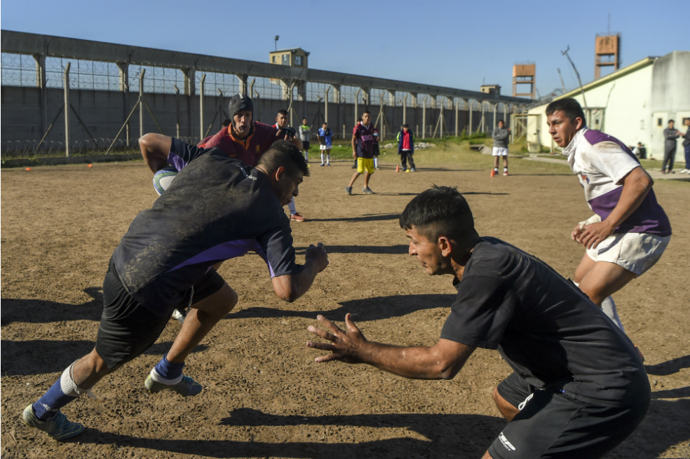 Presos en Argentina juegan Rugby en busca de redención