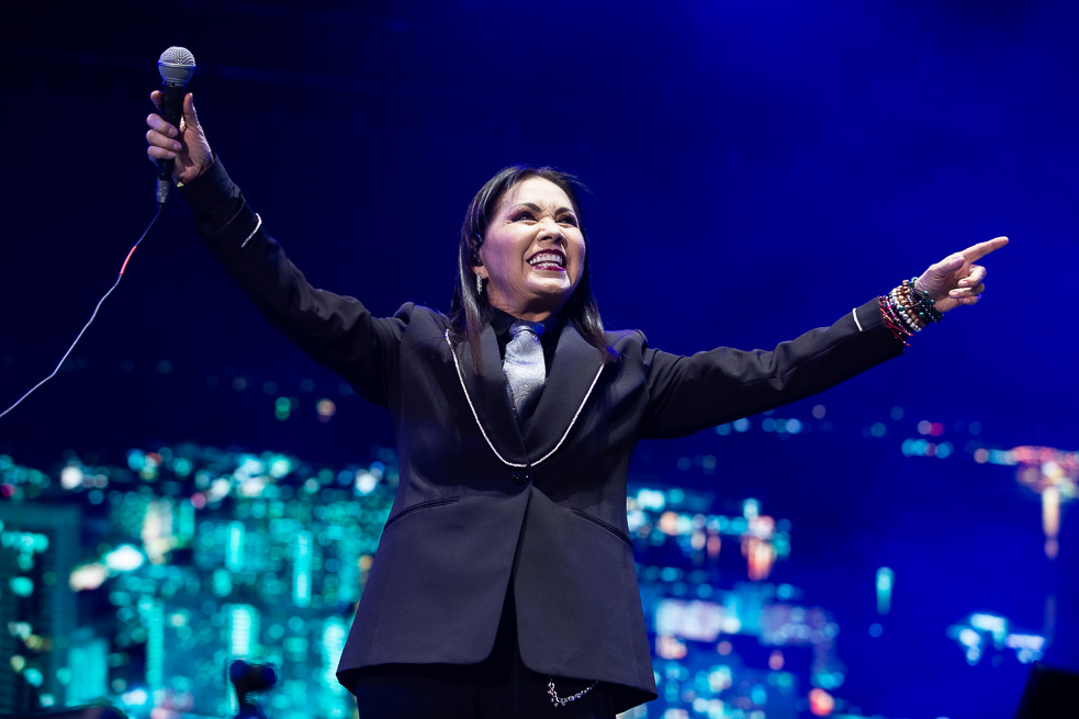 Impresionante concierto de Ana Gabriel en Bogotá: “no se imaginan lo que siento”