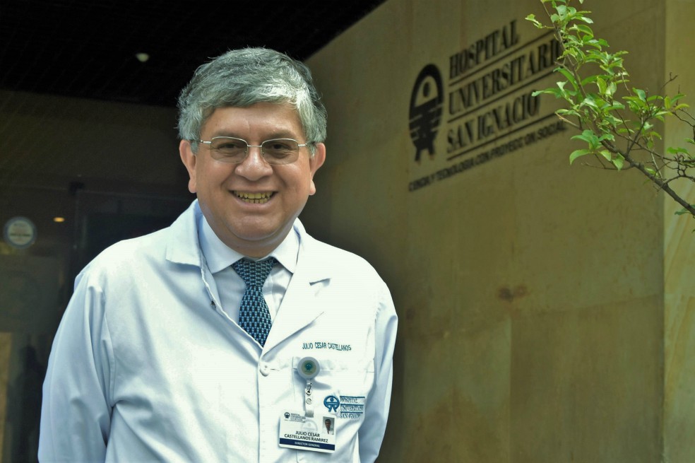 Julio César Castellanos, director del Hospital Universitario San Ignacio en Bogotá.