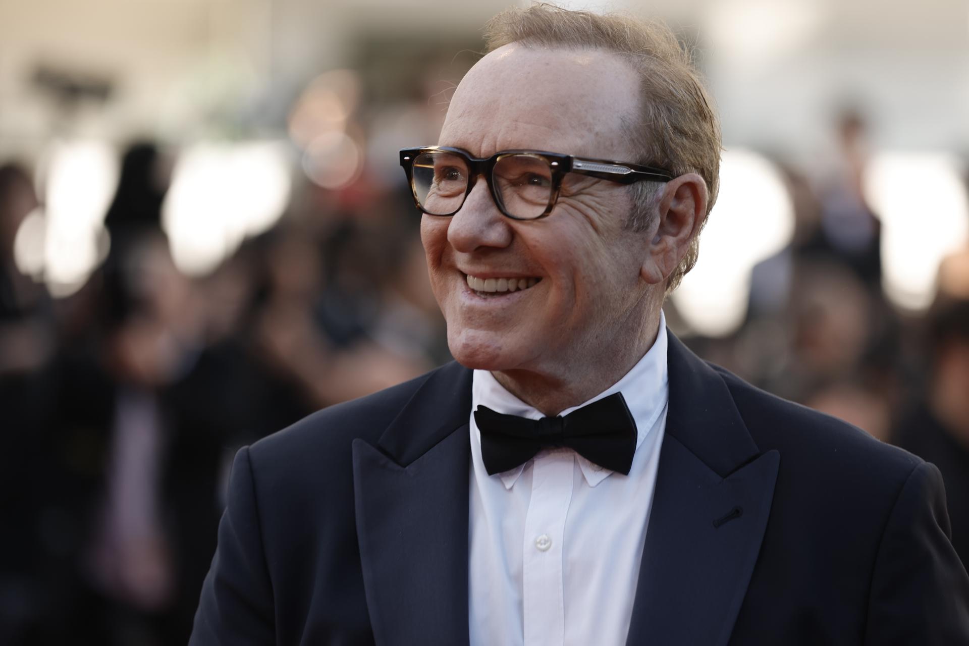 CANNES (France), 20/05/2026.- Kevin Spacey attends the premiere of 'La Bataille De Gaulle: L’age De Fer' (De Gaulle: Tilting Iron) during the 79th annual Cannes Film Festival, in Cannes, France, 20 May 2026. The film festival runs from 12 to 23 May 2026. (Cine, Francia) EFE/EPA/TERESA SUAREZ