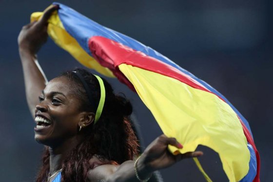 Caterine Ibargüen no quedó entre las finalistas del premio a mejor atleta del mundo