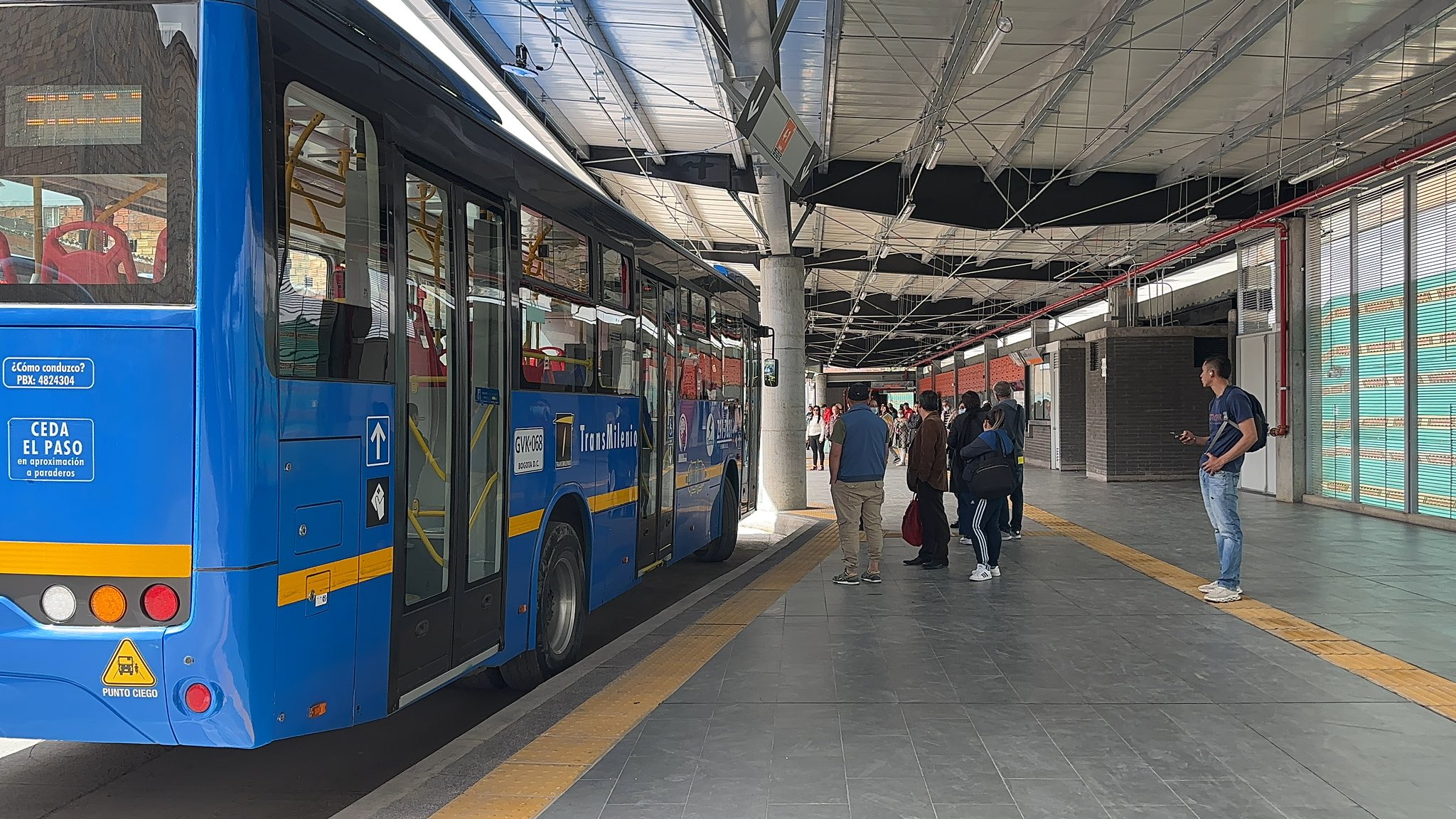 ¡Pilas! TransMilenio habilita parcialmente la estación Molinos, al sur de Bogotá