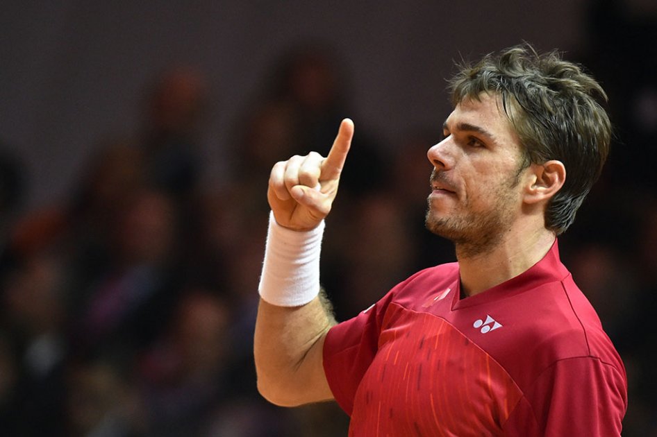 Stan Wawrinka, tenista suizo. Foto: AFP