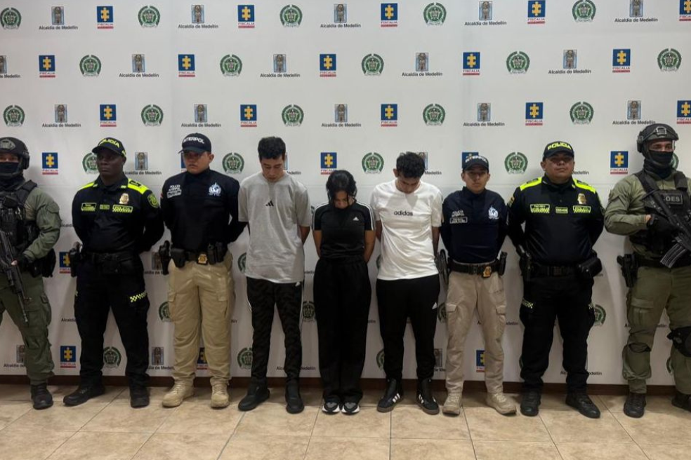 Capturan en Antioquia a presuntos miembros del grupo criminal Tren del Llano