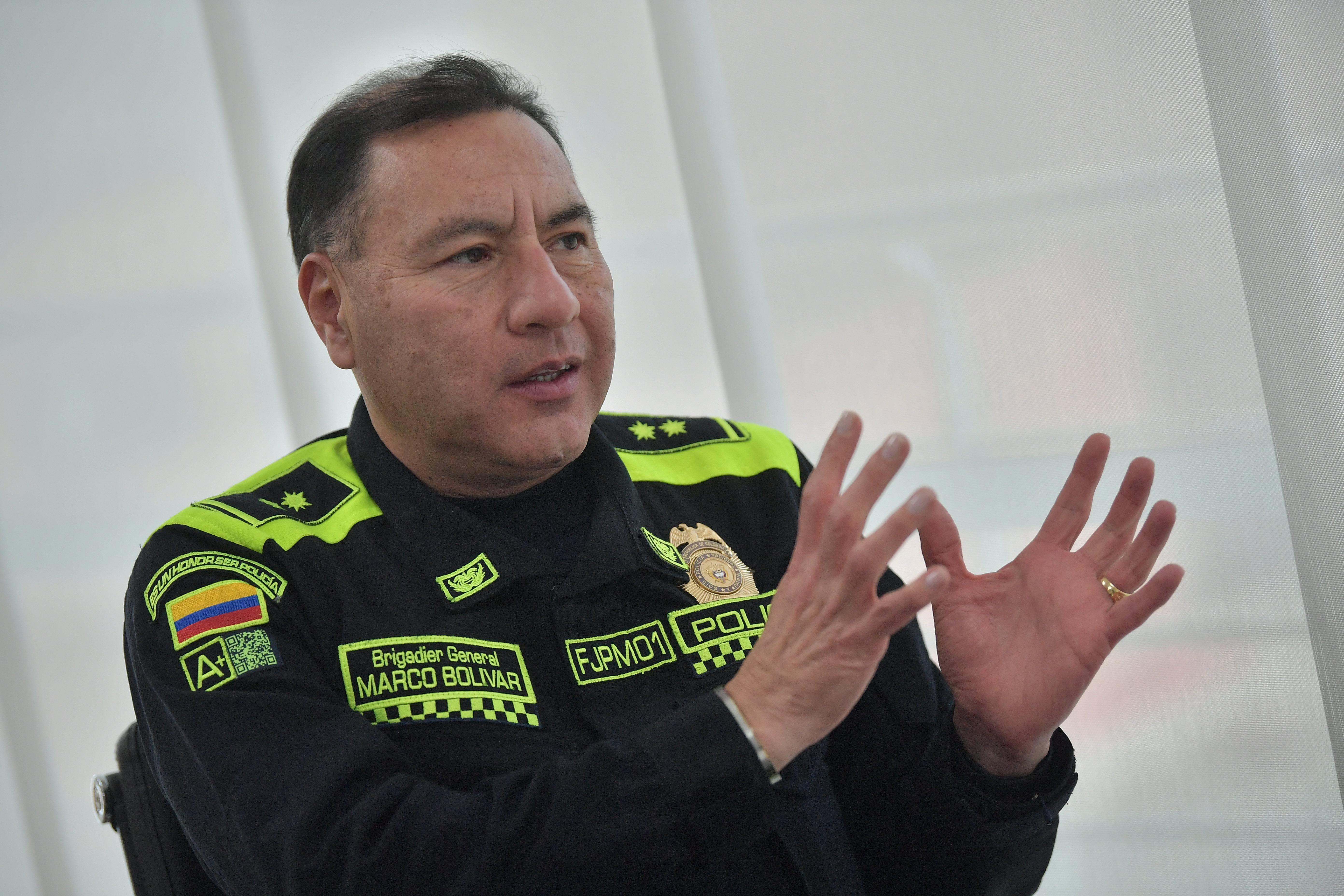 “Investigamos con el fiscal Barbosa casos de corrupción”: general Marco Bolívar