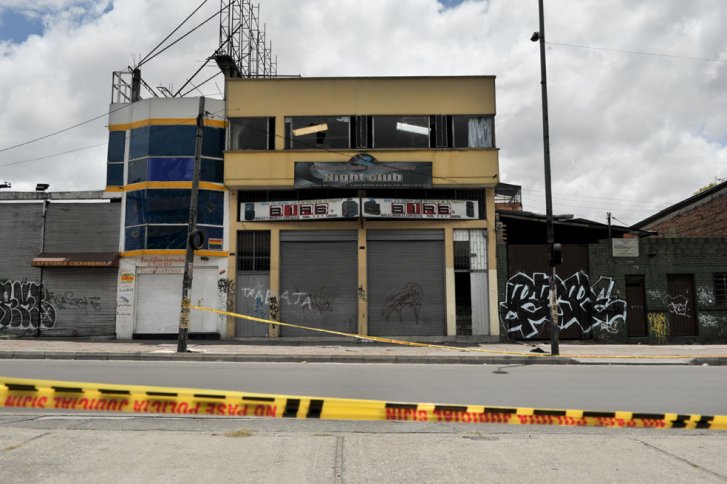 'Nigth Club' el bar ubicado en la avenida Caracas con avenida Primero de Mayo, en el barrio Restrepo