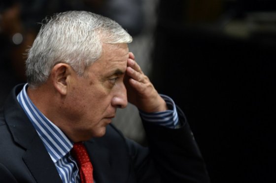 Niegan excarcelación a expresidente Pérez Molina, acusado de corrupción