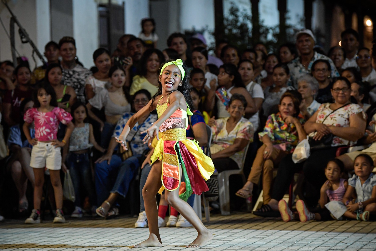 Más de 30 grupos folclóricos de la costa colombiana hicieron parte del primer Festival Totó la Momposina.
