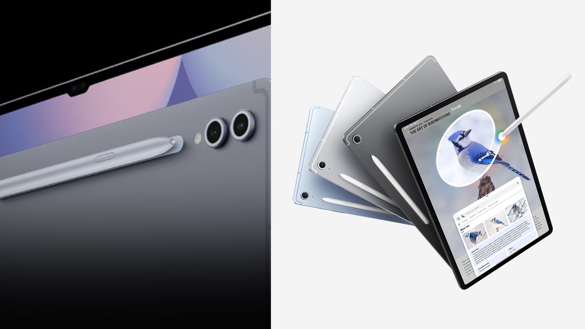 Samsung Galaxy S10 Ultra con lápiz incluido y Samsung Galaxy S10 FE y FE+.