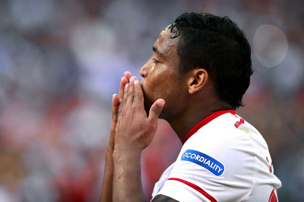 Muriel anotó un gol en el triunfo del Sevilla al Cartagena en la Copa del Rey