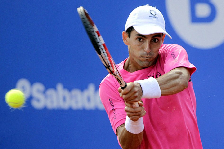 Santaigo Giraldo perdió con Vasek Pospisil en el Masters 1000 de Shangái.//EFE