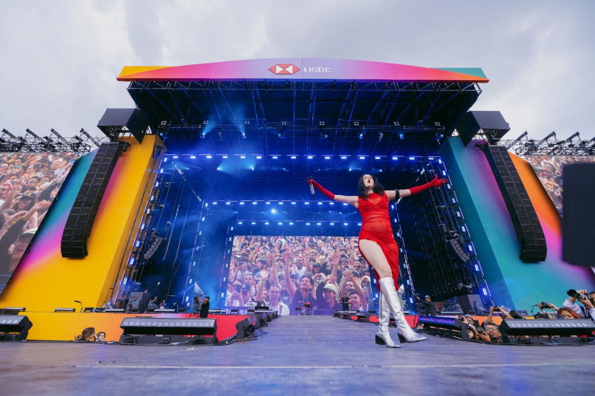 Francisca Valenzuela deslumbra en el Festival HERA HSBC en Ciudad de México